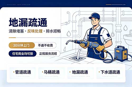 开封地漏疏通