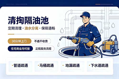 开封清掏隔油池